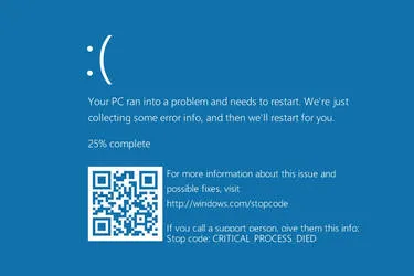 Critical Process Died Windows 10